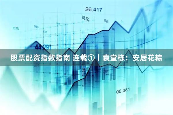 股票配资指数指南 连载①丨袁堂栋：安居花粽
