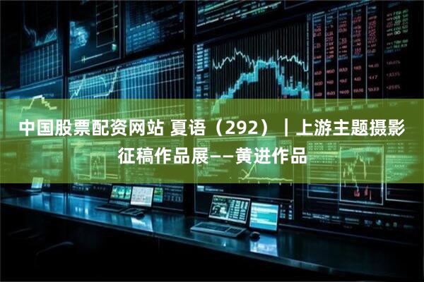 中国股票配资网站 夏语（292）｜上游主题摄影征稿作品展——黄进作品